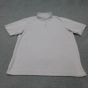 Tommy Bahama Shirt Mens Medium Polo Gray Golf Modal Casual Short Sleeve